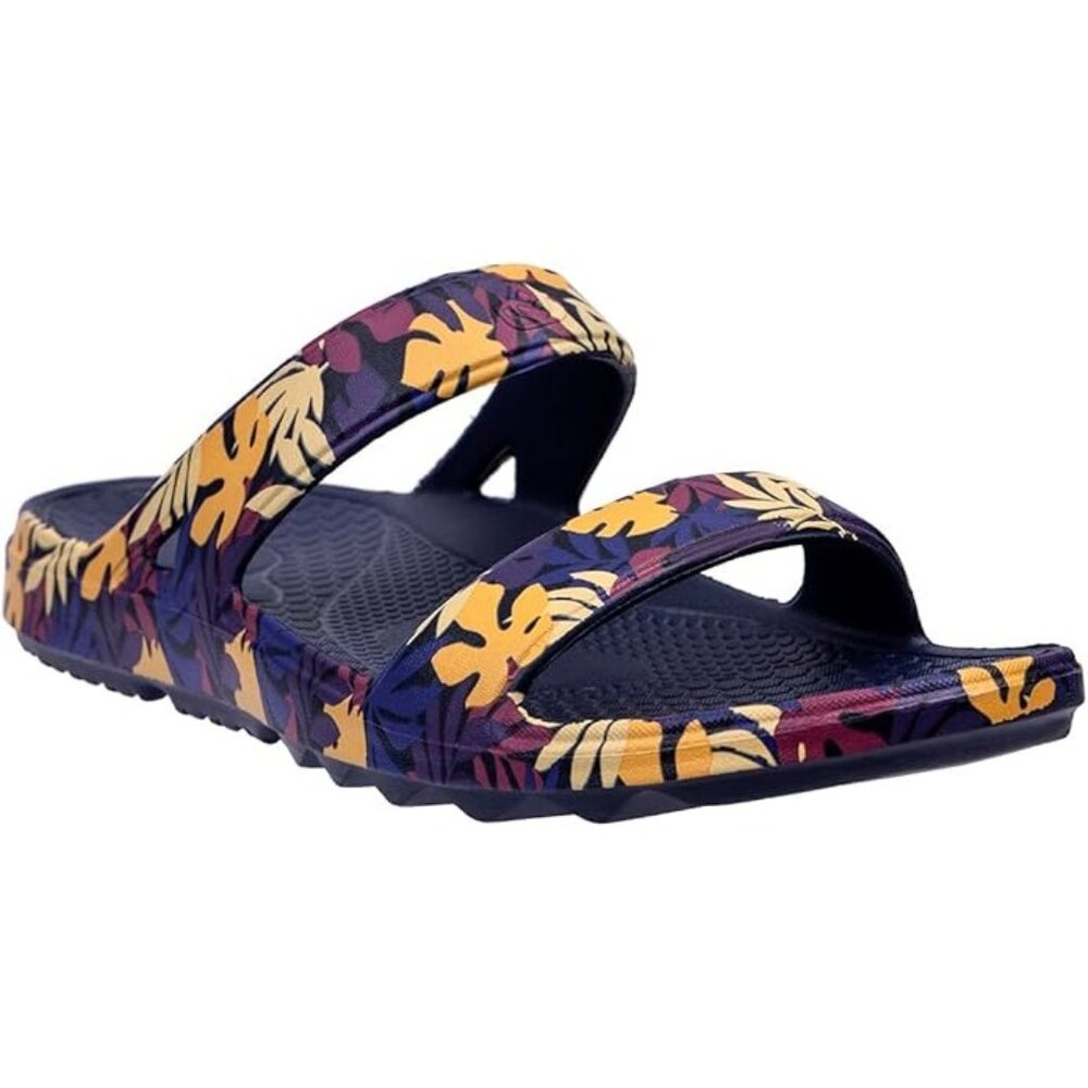Spenco Women's Size 11 Fusion Slim Slide Sandal Water Orthotic Beach Summer Slid